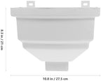 MAGICLULU PVC Curved Rainwater Diverter for Downspout Gutter Villa - Image 2