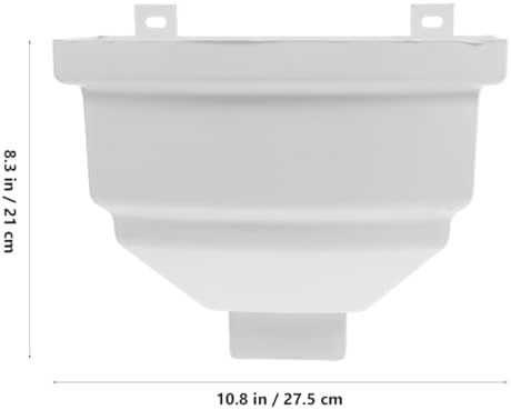 MAGICLULU PVC Curved Rainwater Diverter for Downspout Gutter Villa - Image 2
