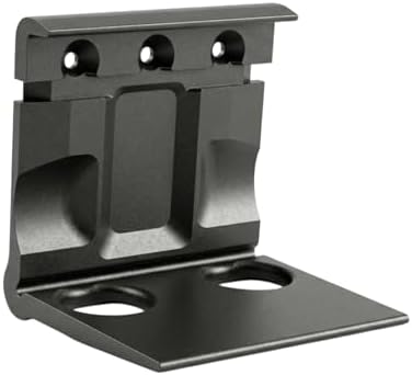 Mounting Bracket Compatible with Orbit B-hyve XD 4-Port Smart Hose Watering Timer (Model 24634 & 24639), Heavy-Duty Wall, Post, or Fence Mount with Zip Ties & Screw, Clip-in Design (Black) - Image 6