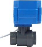 U.S. Solid 1/2 in UPVC Motorized Ball Valve, 9-24 V AC/DC, 2-Wire Auto Return, Normally Closed, Standard Port 13.5 mm Bore, IP65 - Image 5