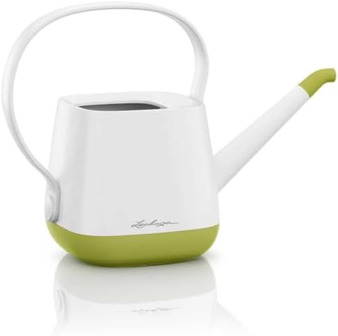 YULA Watering Can for Houseplants, White and Pistachio, 1.7 L by LECHUZA