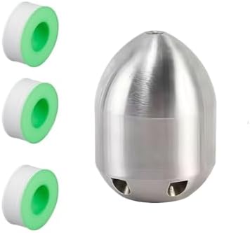 G1/2 40-110L Stainless Steel Sewer Jetter Nozzle for Pipeline by Unknown