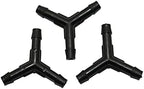 Leakproof Hose Fittings Y-shaped Barb Hose Connector Gardening Accessories Water Divider Agricultural Greenhouse Drip Irrigation Accessories 100 Pieces - Image 5