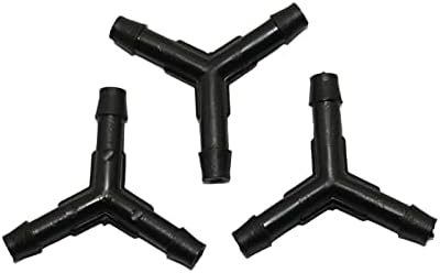 Leakproof Hose Fittings Y-shaped Barb Hose Connector Gardening Accessories Water Divider Agricultural Greenhouse Drip Irrigation Accessories 100 Pieces - Image 5