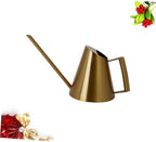 400ml Stainless Steel Watering Can for Indoor Plants, Golden - Image 4