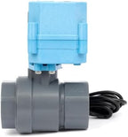 U.S. Solid WiFi Smart Motorized Ball Valve 1 inch NPT for Water Control & Irrigation, 2 Way PVC Electric Valve, USB Powered, LED Status Indicator, Flow Direction Window, Remote On/Off Control - Image 4