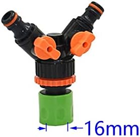 Hose Connector Adapter 10Pc Garden Hose 2 Way Tap Water Dispenser Quick Coupling Irrigation Valve 1/4 3/8" Garden Water Pipe Manifold Adapter (Color : B) - Image 7