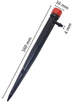 Garden Sprinkler 10 Pcs Micro Bubbler Dripper Agriculture Drip Irrigation 360 Degree Adjustable Stake Water Dripper Garden Watering - Image 3