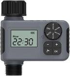 Sprinkler Timer, Programmable Hose Timer Automatic Irrigation Controller System Faucet Timer with Rain Delay/Manual Watering, Digital Irrigation Timer System for Lawns, 1 Outlet Black by Unknown