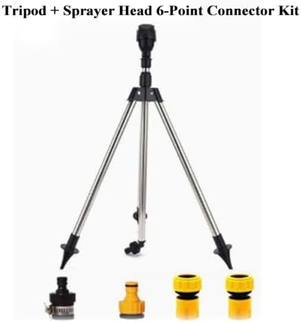 Oscillating Sprinklers for Lawn, Oscillating Lawn Sprinklers Adjustable - Image 2