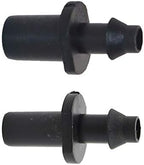Hose Connector 1/4" Single Barb Straight Hose Connector Garden Drip Irrigation Fittings Quick Coupling Pipe Connector 6 mm/7.5 mm 500 Pcs (Color : 6 mm Interface, Diameter : 1/4'') by Unknown