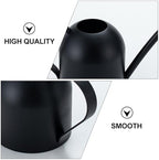 Ciieeo 500ml Black Metal Watering Can with Long Spout, Stainless Steel Watering Pot for Garden and Indoor Plants, Vintage Style Gardening Tool for Flower and Vegetable Care - Image 5