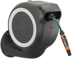 Gardena Rollup S Wall Hose Box 15 m, Turquoise, Black, Grey, Orange, White, 15m by Unknown