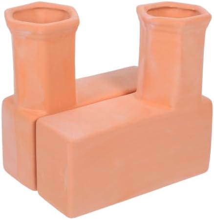 Angoily Terracotta Self Watering Spikes for Plants, Brown Garden Drippers by Angoily
