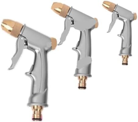 Garden Watering Tool Copper Alloy Electroplated Water Gun Head High Pressure - Image 2