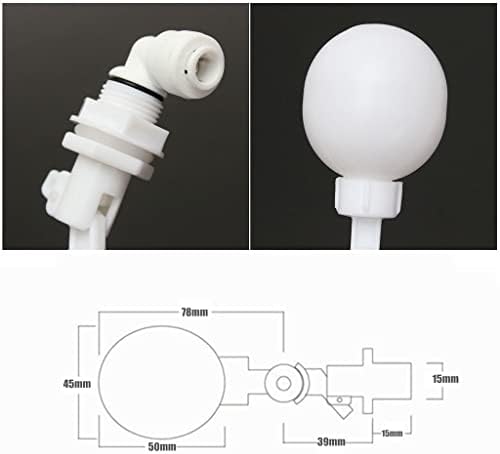 3/8 Inch Adjustable Mini Float Ball Valve - Automatic Shut Off for Aquarium Water Tank - Liquid Level Control - 1 PCS - Image 2