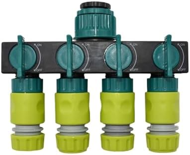 Hoses Connector 1/2 3/4 Garden Faucet Hose 4-Way Manifold Garden Faucet Connector G1/2 G3/4 G1 1 pc(A-1) - Image 6