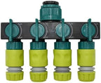 Hoses Connector 1/2 3/4 Garden Faucet Hose 4-Way Manifold Garden Faucet Connector G1/2 G3/4 G1 1 pc(C-1) - Image 7