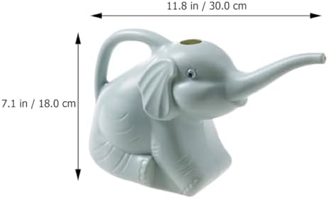 Blue Elephant Watering Can Set, 2l PP Plastic Long Spout - Image 2