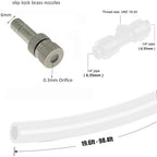Micro Spray Misting Drip Kit, Garden Greenhouse Watering System Hose, Garden Irrigation System Kit for Backyard, Garden, Greenhouse, Umbrella, Deck, Canopy, Pool, Porch (Size : 18M(59ft)+26 nozzles) - Image 3