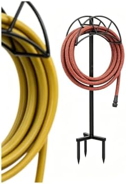 Garden Hose Holder Stand, In-Ground Outdoor Hose Storage by Unknown