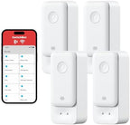SwitchBot 4 Pack Water Leak Detector for Home, Water Leak Sensor, No Hub by SwitchBot
