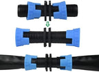 16mm 5/8" Drip Irrigation Tape Shut-Off Valve End Plug Connector Lock Garden Watering System Greenyhouse to p/;vc Hard Pipe(KSL02-331-10PCS) - Image 3
