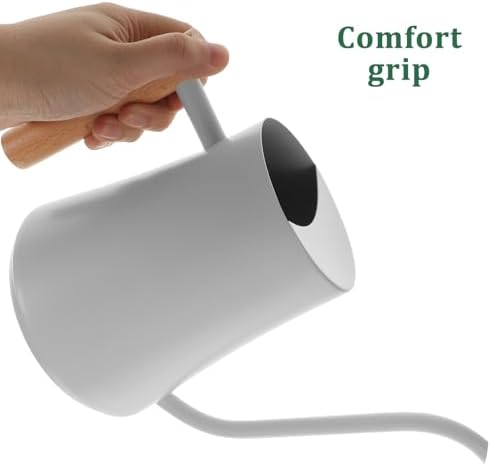 Retro Stainless Steel Watering Can for Plants with Long Spout and Ergonomic Handle Indoor Garden Watering Pot for Flowers and Houseplants - Image 7