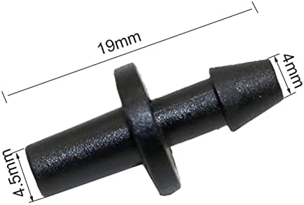 Spray Water Connection Greenhouse 4mm Single Barb Straight Connector Garden Water Quick Connector Drip Irrigation Accessories Agricultural Tools 50 Pieces - Image 2