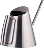 Stainless Steel Watering Can Silver Garden 1500ml Long Spout by OSALADI