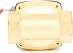U.S. Solid Smart WiFi Brass Solenoid Valve, 1-1/2", 110V AC, Normally Closed, App Remote Control for Water Systems & Automation - Image 5