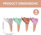 Terracotta Watering Spikes, Self Watering Spikes, 4-Pack Adorable Elephant Terracotta for Indoor Plants, Automatic Plant Waterer, Self Planter Inserts - Image 2