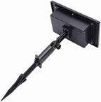 WALFRONT Solar Drip Irrigation Kit, ABS Automatic Watering Device with Inserted Stake, 10 Potted Plants, 10m Hose, 1500mAh IP65 for Indoor Outdoor Garden Balcony Patio (Black) - Image 3