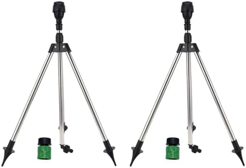 2Pcs Rotating Irrigation Watering Sprinkler for Large Area Yard - Image 6