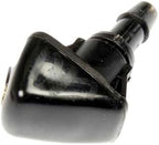 KarParts360 For Acura RL 1999 00 01 02 03 2004 Windshield Washer Nozzle | PA66 Polyamide 66 And Brass | Black | 5.25 mm Hose Port Diameter | Non-Adjustable | Replacement For 76810S10A01, 76810S10A02 - Image 2