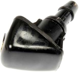 KarParts360 For Acura RL 1999 00 01 02 03 2004 Windshield Washer Nozzle | PA66 Polyamide 66 And Brass | Black | 5.25 mm Hose Port Diameter | Non-Adjustable | Replacement For 76810S10A01, 76810S10A02 - Image 2