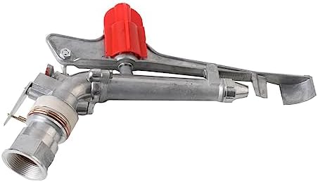 1.5" Agriculture Irrigation Spray Gun Sprinkler Large-Area Irrigation Spray Gun Garden Farm Watering Sprinkler 360° Adjustable Watering for Farms, Orchards, Tea Gardens, Forestry,Pack of 2 - Image 6