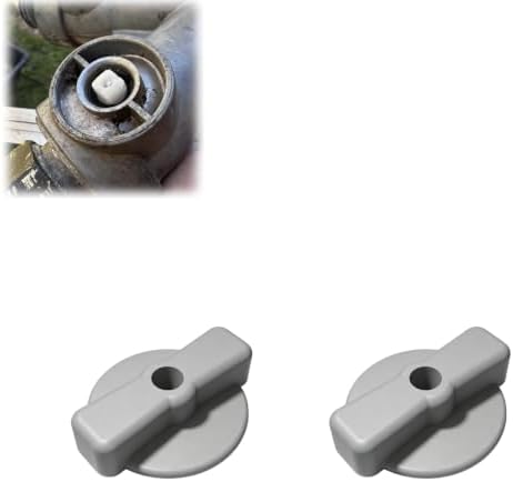 Garden Hose Shut-Off Valve Knobs, Compatible with Gilmour, 2-Pack by Unknown
