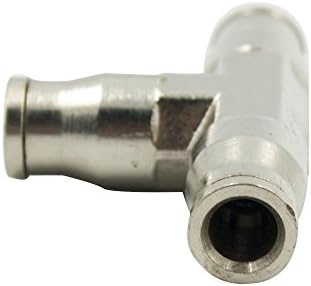 10pcs Nickel Plated Brass Push to Connect Fitting for High Pressure Mist Cooling System, Misting Tee Slip Lock, 1/4" Tube OD - Image 4