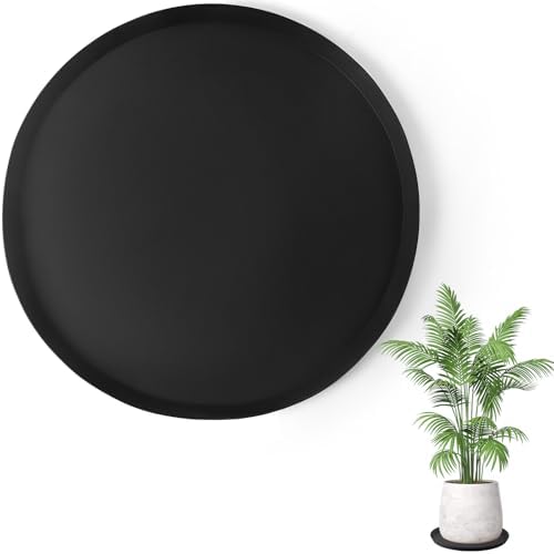 Kalolary 25 Inch Plant Saucer for Potted Plant Silicone Plant Trays by Kalolary