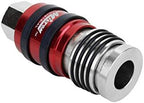 Milton 2 In ONE Universal Safety Exhaust Coupler – 1/2" FNPT x 1/2" Body Flow, Safely Bleeds Excess Air and Disengages Fittings - Image 4