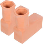 TEHAUX Terracotta Self Watering Spikes for Potted Plants and Cactus, Brown by TEHAUX