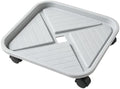 Rolling Plant Stand with Water Drawe, Bottom Watering Tray with Wheels by Unknown