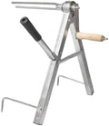 Metal Hose Winder - Retractable Storage Rack for Watering | 13.78x15.75x5.12in, Sturdy Steel Construction with Compact Frame, Irrigation Equipment for Garden Patio Farm Home Exterior Cleaning by Unknown