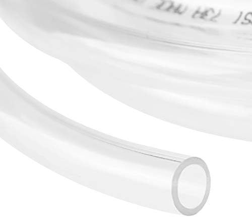 Eastrans 50ft x 3/4" ID Clear Vinyl Tubing, Flexible Hybrid PVC Tubing Hose, Lightweight Plastic Tube UV Chemical Resistant Vinyl Hose, BPA Free and Non Toxic - Image 2