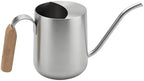 Stainless Steel Long Spout Watering Can for Indoor Pots, Silver by Unknown