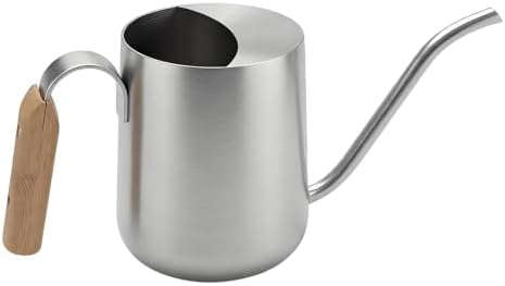Stainless Steel Long Spout Watering Can for Indoor Pots, Silver by Unknown