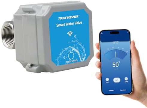 DN20 Smart Water Valve 3/4 Inch Smart Water Shutoff Valve Management System by FRANKEVER