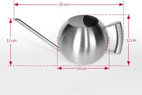 Watering Kettle Stainless Steel Long Spout 1000ml for Plants - Image 2