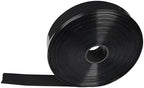 Black Flat Weeper Soaker Hose for Garden Beds, Drip Irrigation Outdoor Hose, Flexible Garden Hose for Vegetable Gardens, Flower Beds, Lawns, and Orchards 100m 1.5inches by Unknown